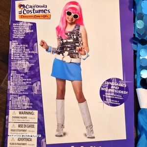 Kids Go Go Girls  60's Costume
